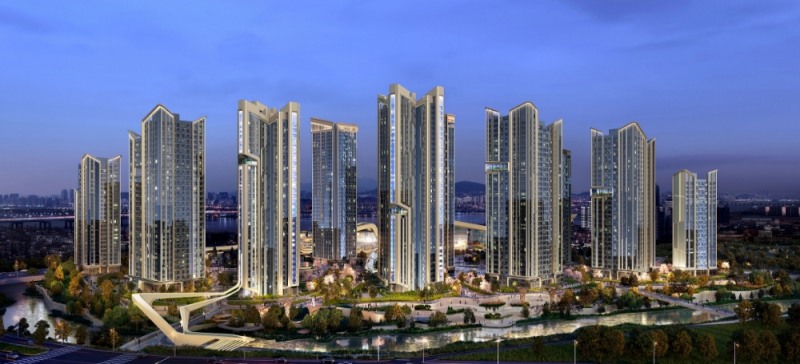 대우건설 '트릴리언트 반포' 전체 투시도 / 사진=대우건설