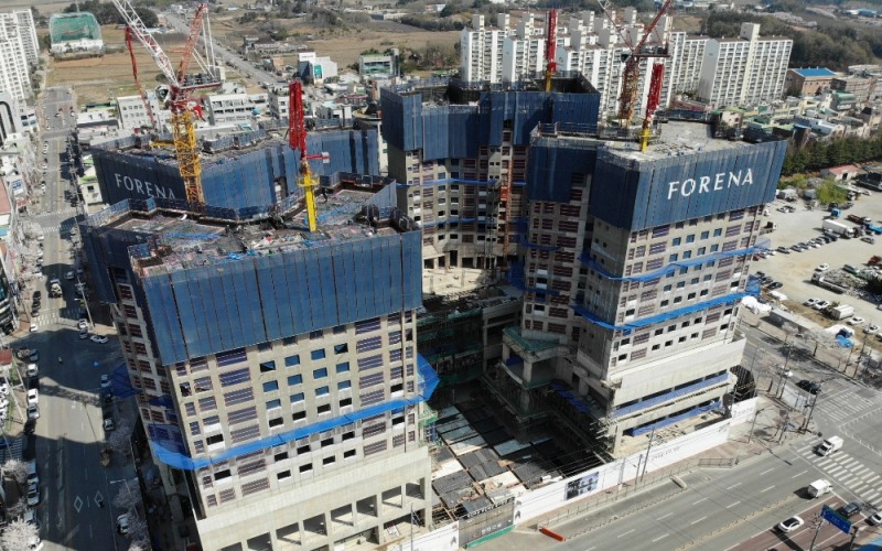 포레나 익산 부송 전경 / 사진=한화건설