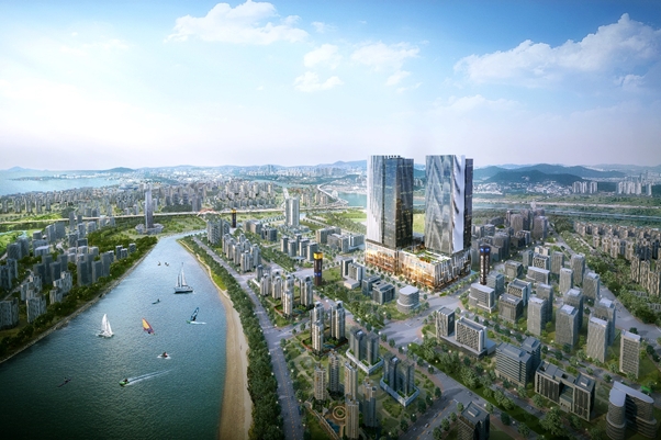 송도 브로드 스퀘어 전경도