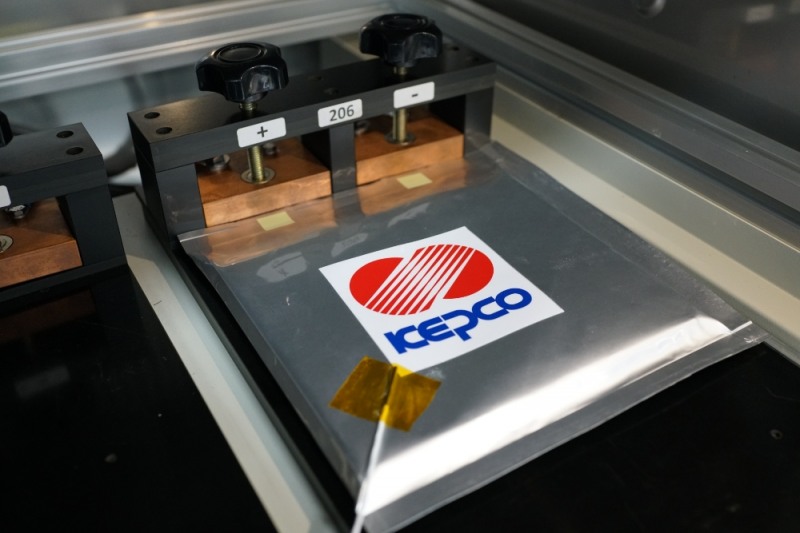 이번에 한전이 개발한 20Ah급 차세대 이차전지/사진=한국전력공사