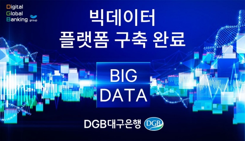 △ DGB대구은행이 빅데이터 플랫폼 구축을 완료했다. /사진=DGB대구은행