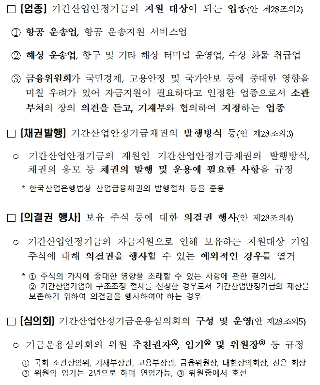 한국산업은행법 시행령 개정 주요 내용 / 자료출처= 금융위원회(2020.05.12)
