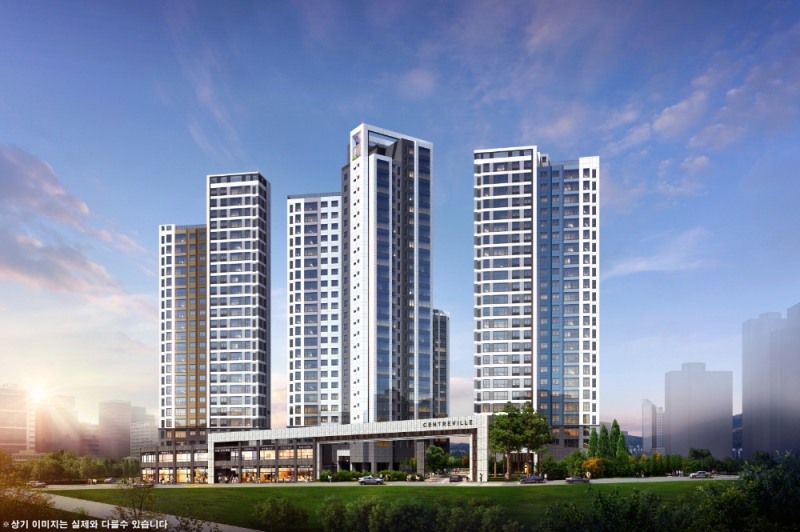 두류 센트레빌 더시티 투시도 / 사진=동부건설