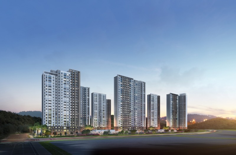 GS건설 DMC리버시티자이 투시도