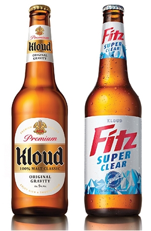 ▲ 다음 달 신제품을 선보이는 클라우드(사진 왼쪽). 사진=롯데칠성