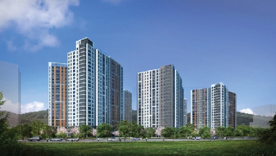 ▲ DMC 리버파크자이 투시도. 사진 = GS건설