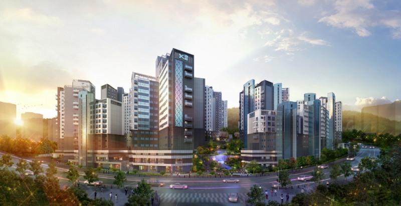 흑석리버파크자이 투시도