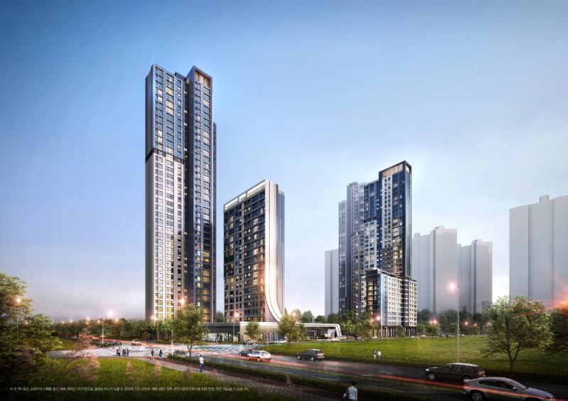 더샵 송도센터니얼 투시도