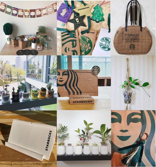 스타벅스는 지난달 29일부터 지난 13일까지 2주 동안 환경재단(이사장 최열)과 함께 일상에서 실천 가능한 ‘새활용’ 아이디어를 공유하는 그린홈 만들기 프로젝트에 총 2170명이 참여했다. 사진=스타벅스 코리아.