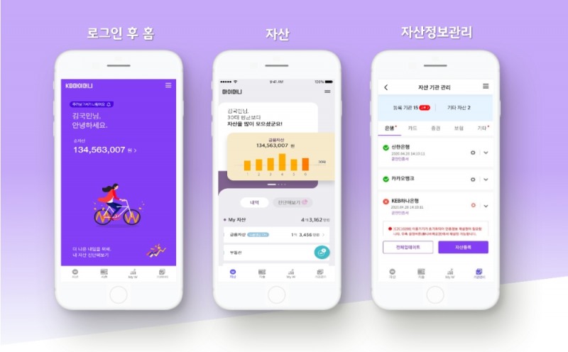 KB마이머니 오픈뱅킹 연계 개편 / 사진= KB국민은행(2020.05.22)