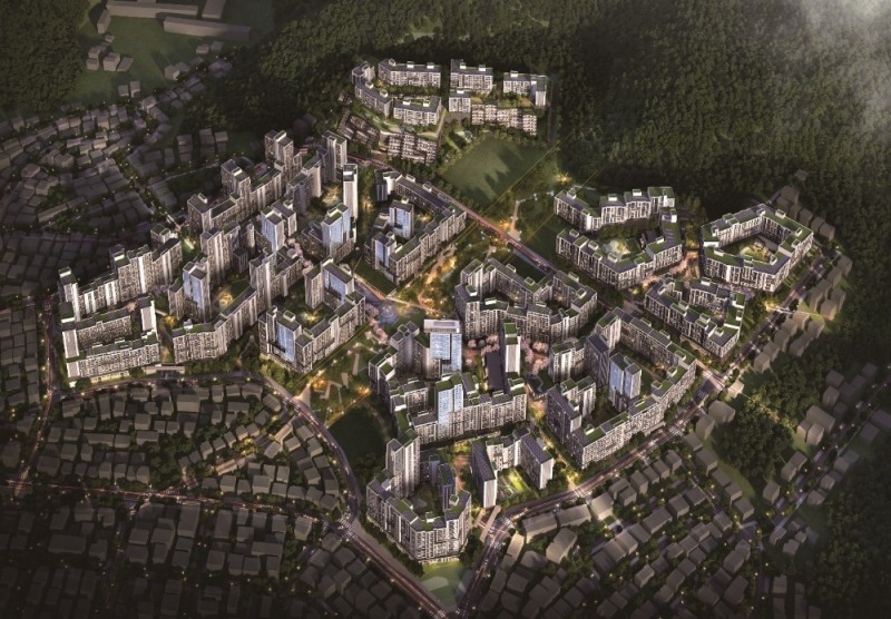 갈현1구역 조감도