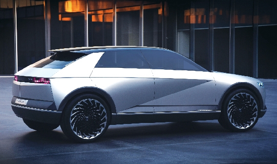 ▲ 현대차 전기차 콘셉트 ‘45’