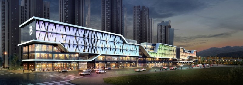 삼성물산이 반포3주구에 제안한 상가 외관 디자인 / 사진=삼성물산