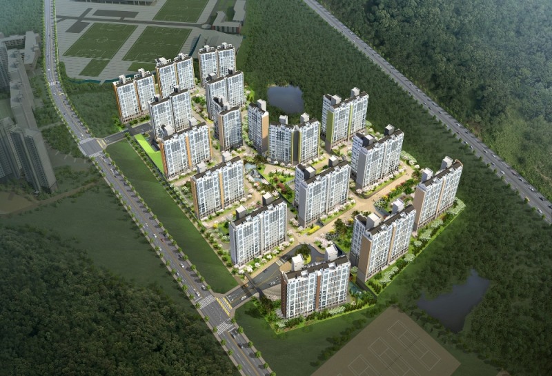 성산 반도유보라 조감도