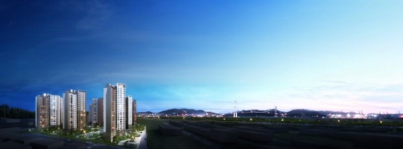 광양센트럴자이 투시도