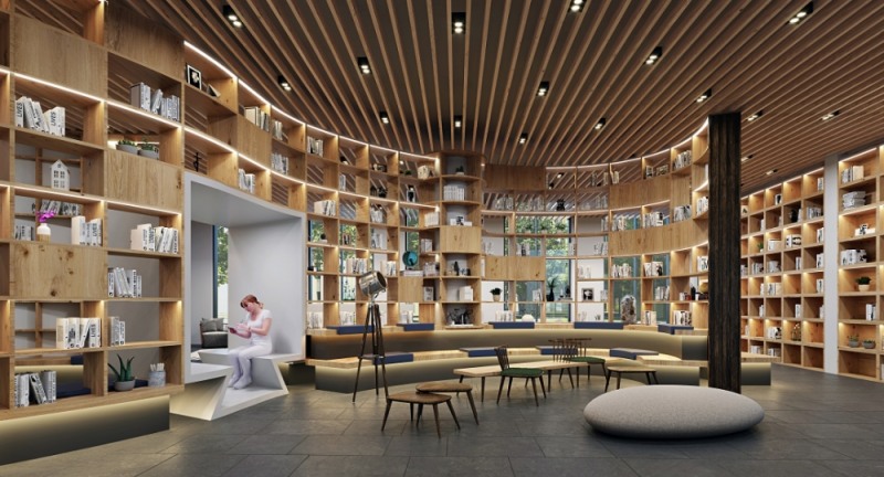 대우건설 트릴리언트 반포 라이프스타일 라운지 / 사진=대우건설