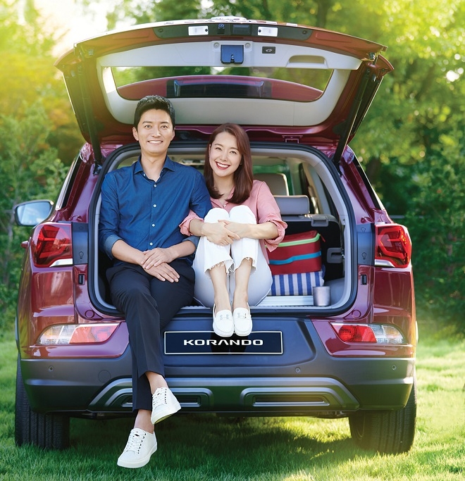 준중형SUV 코란도.