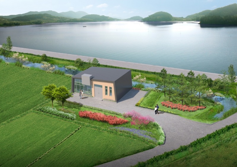 달천 하수처리시설 조감도