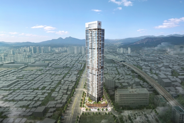 힐스테이트 의정부역 조감도. 사진=현대건설.