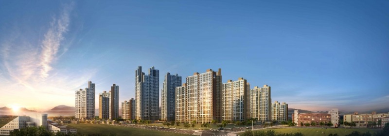 대구 반도유보라 센텀 투시도