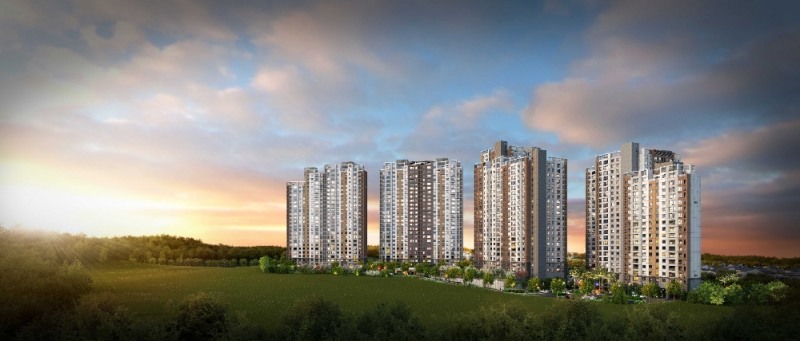 여주역 금호어울림 베르티스 투시도