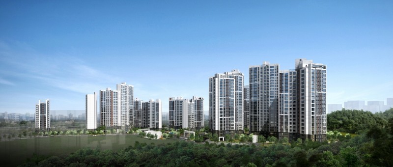 광명 푸르지오 포레나 투시도