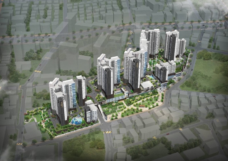 대치 푸르지오 써밋 조감도