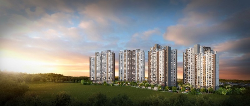 여주역 금호어울림 베르티스 투시도