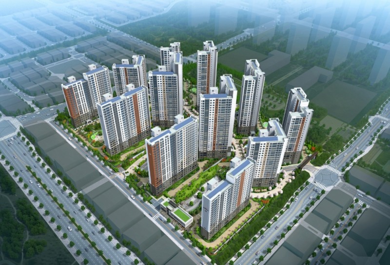 당진 수청2지구 호반써밋 시그니처 조감도