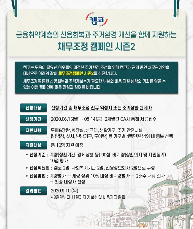 캠코의 채무조정 캠페인 시즌2 포스터. /자료=캠코