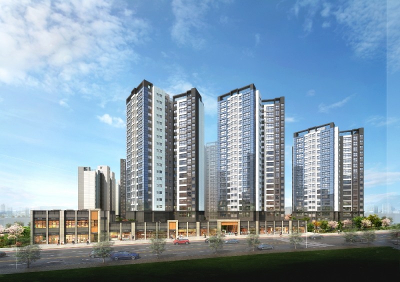 래미안 엘리니티 투시도