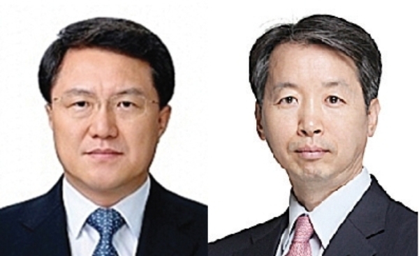 이영호 삼성물산 건설부문 사장(사진 왼쪽)과 박동욱 현대건설 사장(사진 오른쪽).