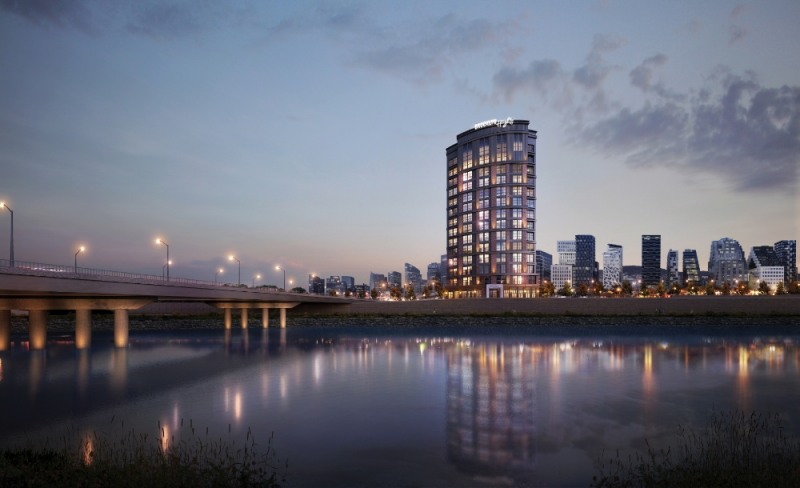 한강 브루클린 하이츠 투시도