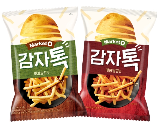 오리온, 원재료 맛 강조한 ‘마켓오 감자톡’ 출시