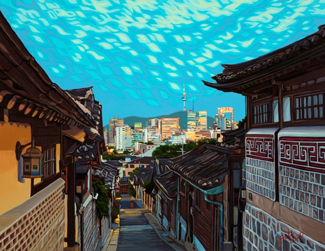 서승연. Life20-12. 41×53cm. Acrylic on Canvas. 2020