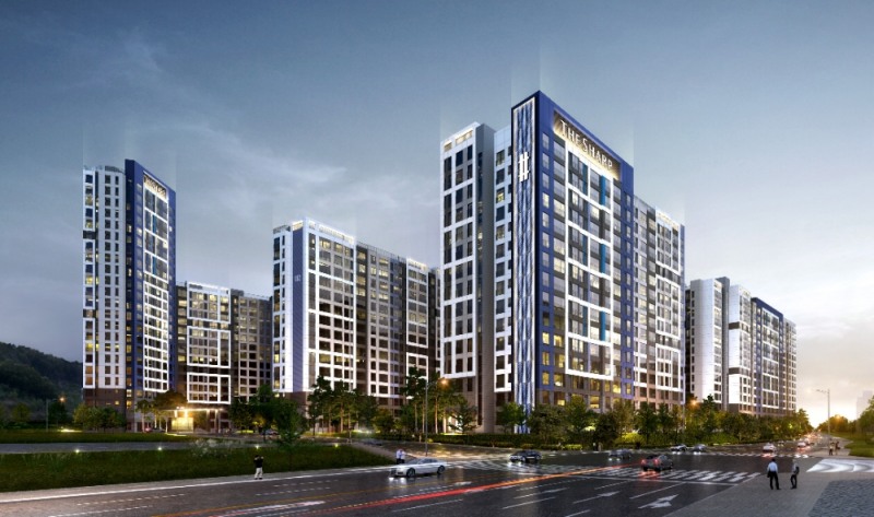 용인 수지 보원아파트 투시도