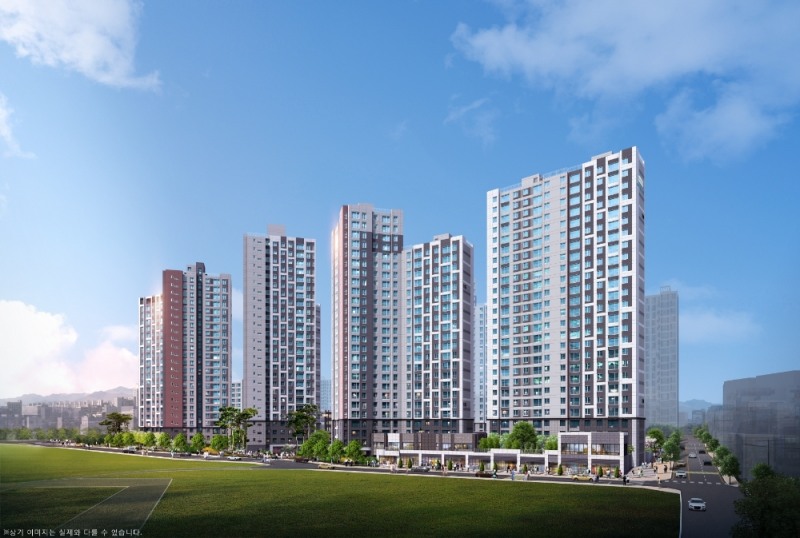 브라운스톤 부평 투시도