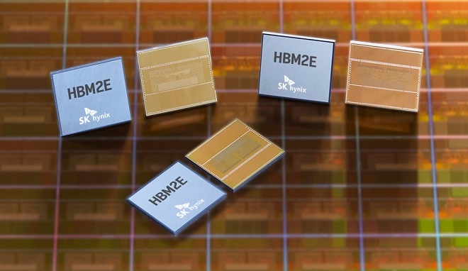 SK하이닉스, 삼성전자 보다 빠른 D램 'HBM2E' 양산 돌입