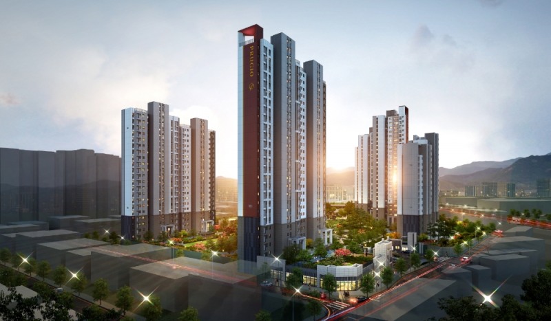 서산 푸르지오 더 센트럴 투시도