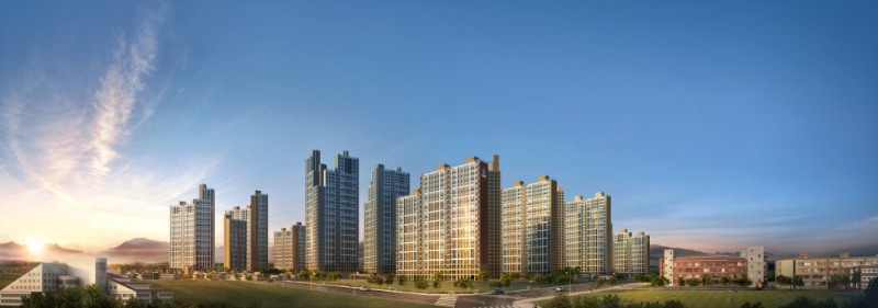 서대구역 반도유보라센텀 투시도