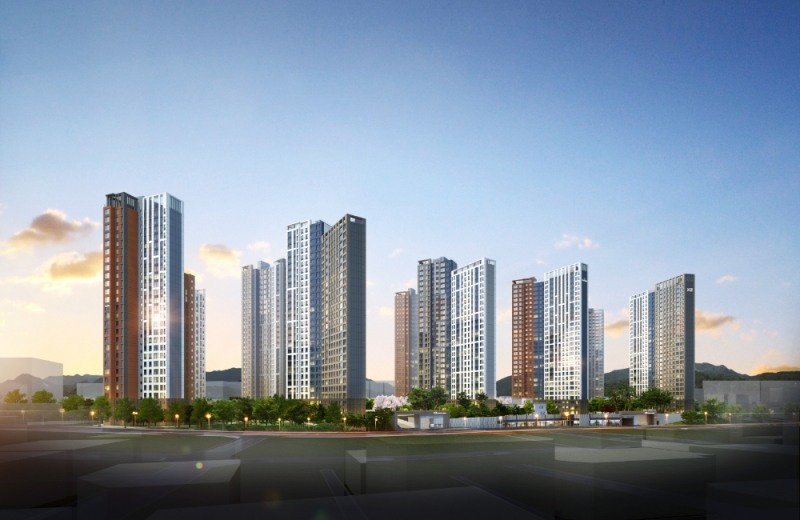 주안 파크자이 더 플래티넘 투시도