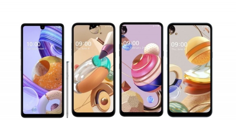 LG전자의 실속형 스마트폰 'K시리즈'/사진=LG전자