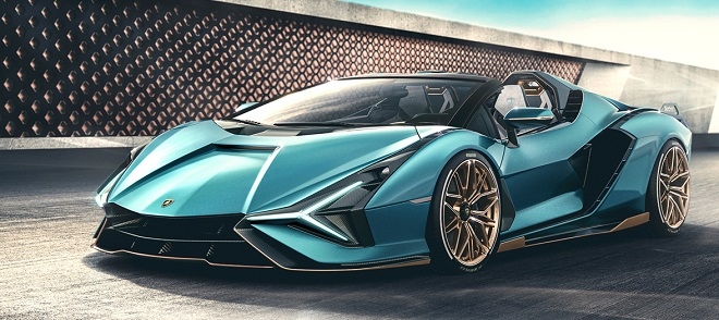 람보르기니, 하이브리드 엔진 얹은 '시안 로드스터' 최초 공개