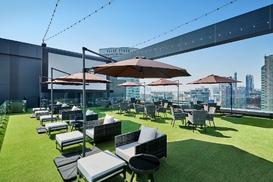 신라스테이 삼성 루프탑 테라스. / 사진 = 신라호텔