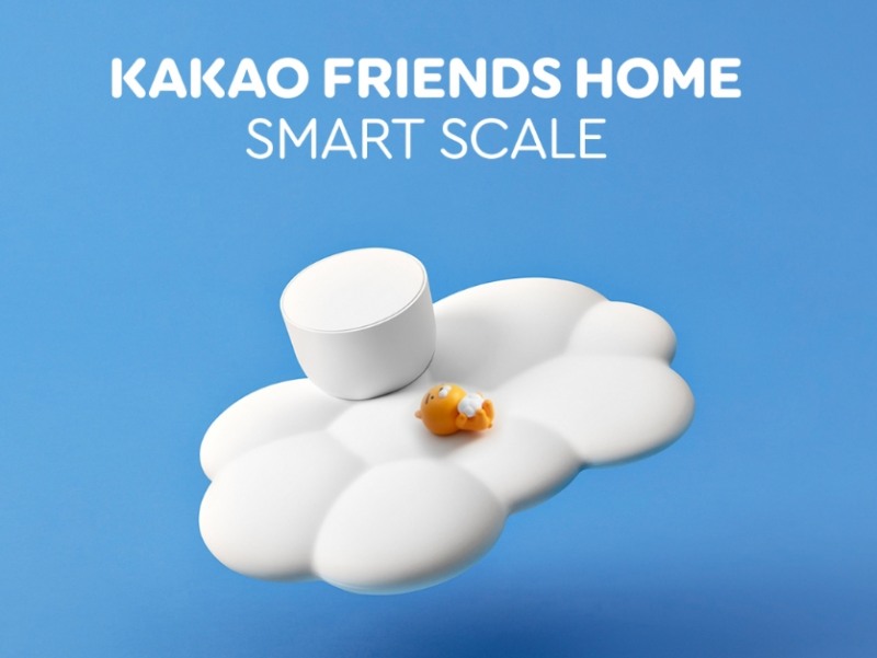 카카오프렌즈 홈 스마트 체중계/사진=카카오IX