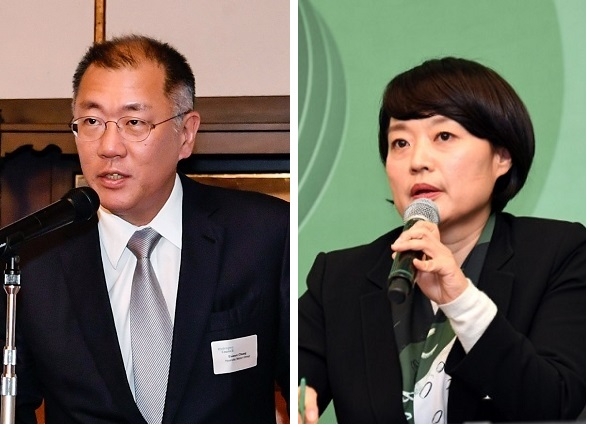 현대차 정의선-네이버 한성숙, 14일 청와대 '한국판 뉴딜' 보고회서 비전 발표