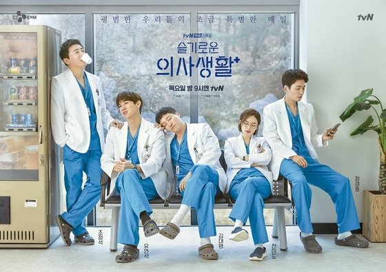 tvN에서 방송한 슬기로운 의사생활 포스터/사진=tvN