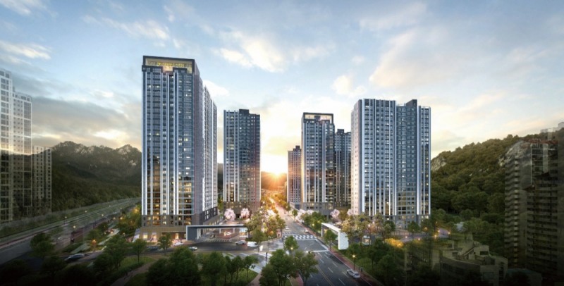 노원 롯데캐슬 시그니처 투시도