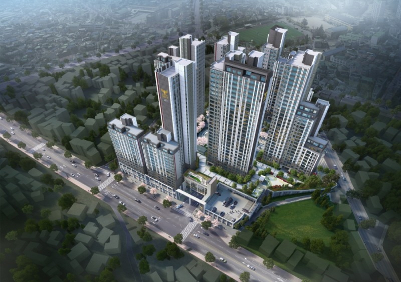 속초 롯데캐슬 인더스카이 분양조감도