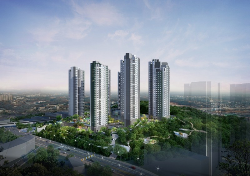 기흥 푸르지오 포레피스 투시도 / 사진=대우건설